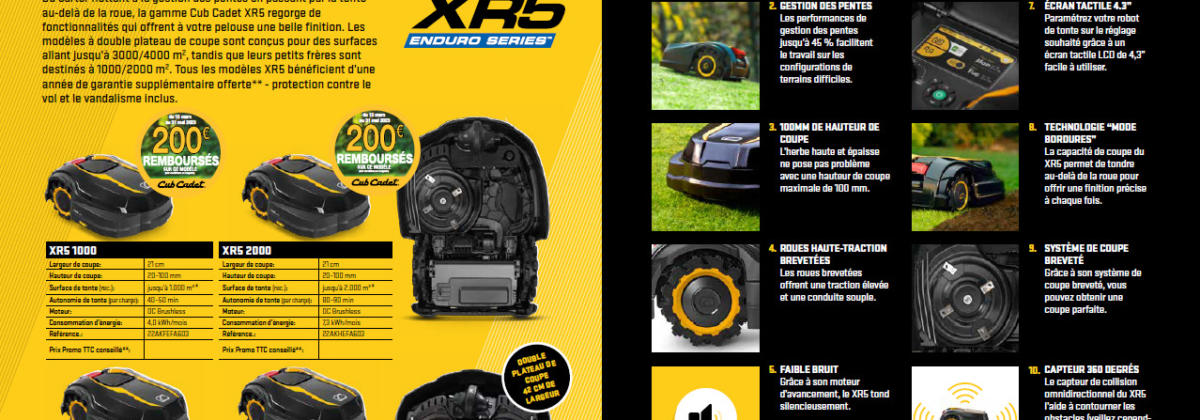 prix promo XR5 1000